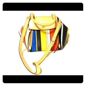 Tori Burch Half Moon Satchel